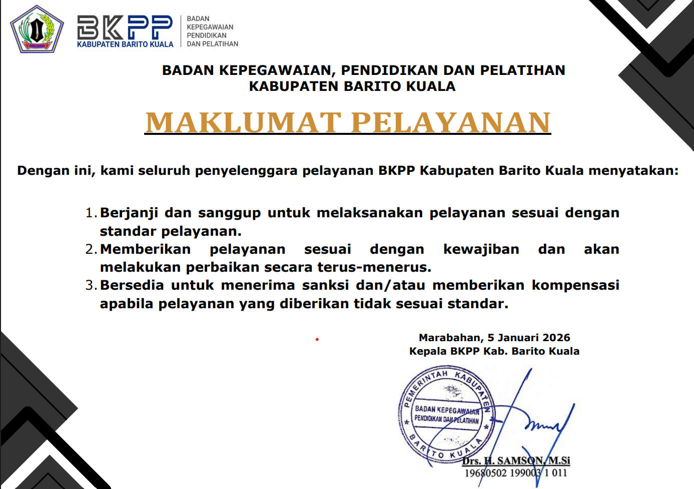 Maklumat Penilaian