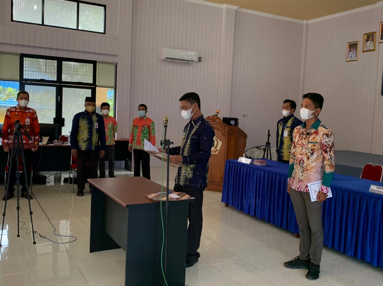 Penyerahan SK dan Pengambilan Sumpah/Janji PPPK