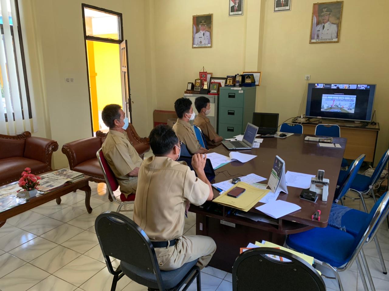 BKPP Batola ikuti Rapat Virtual Persiapan Seleksi ASN 2021