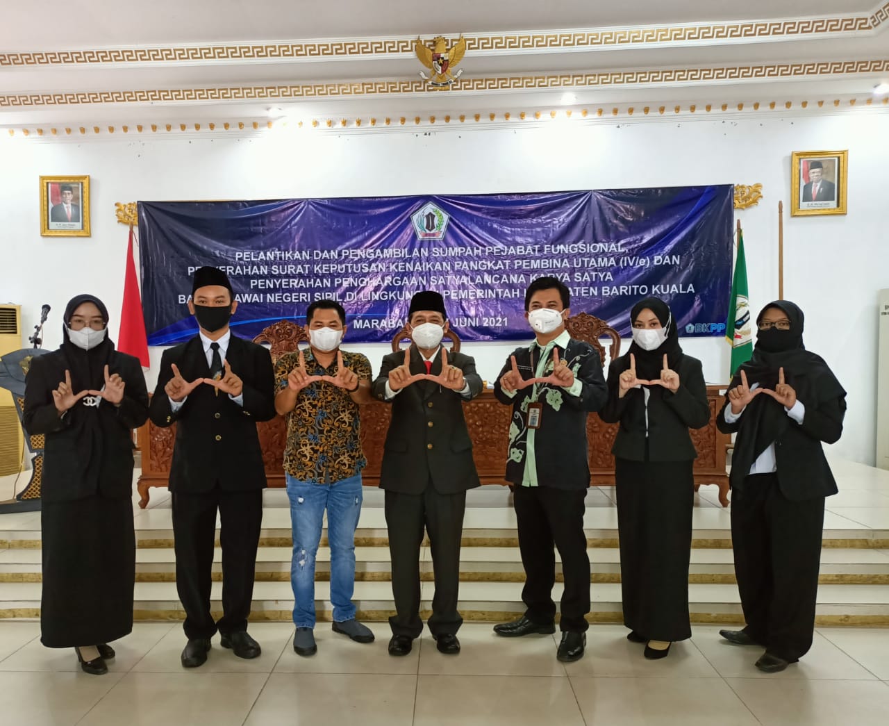 Bupati Lantik 115 Pejabat Fungsional