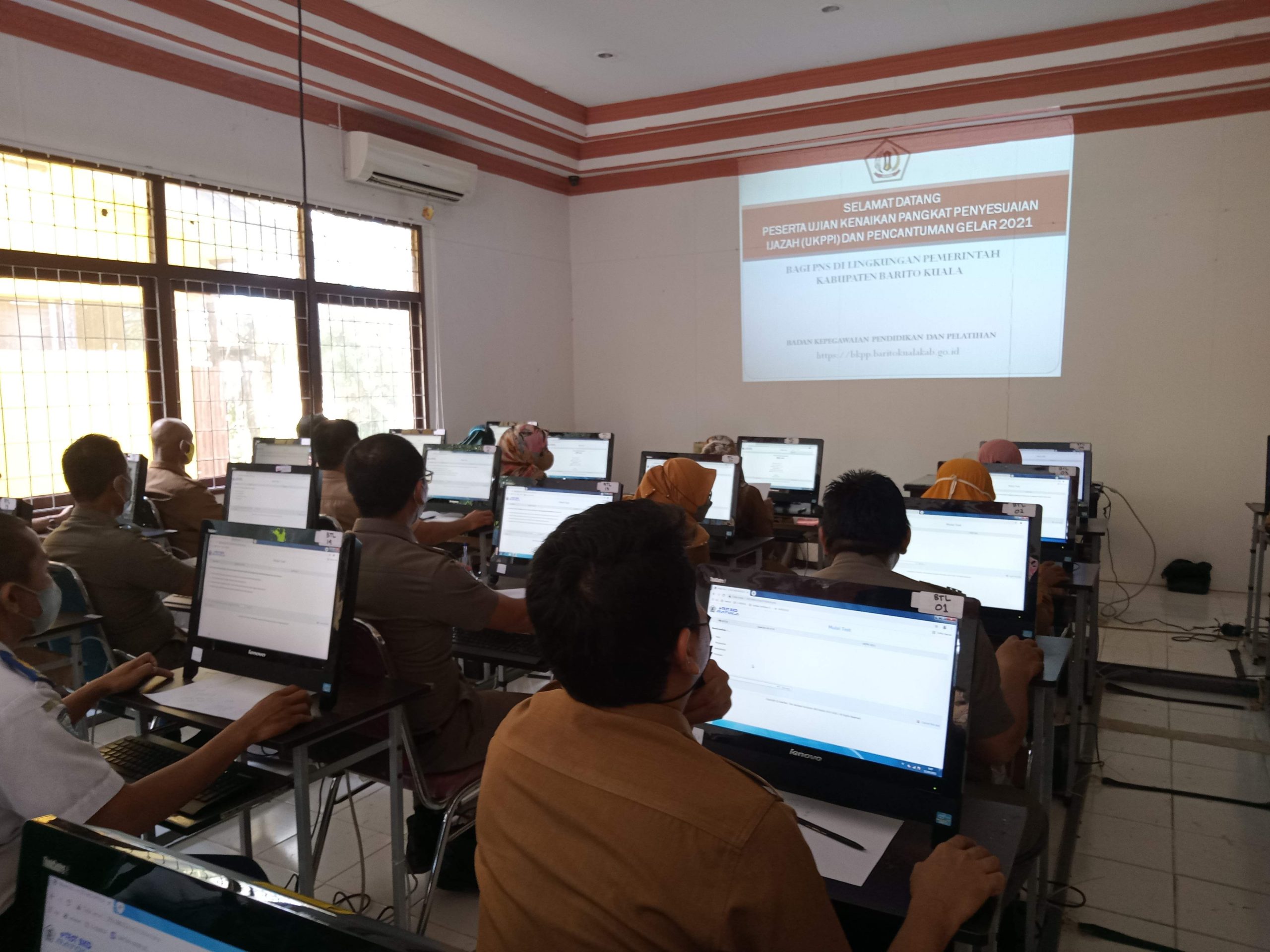 BKPP Laksanakan Ujian Pencantuman Gelar dan UKPPI 2021