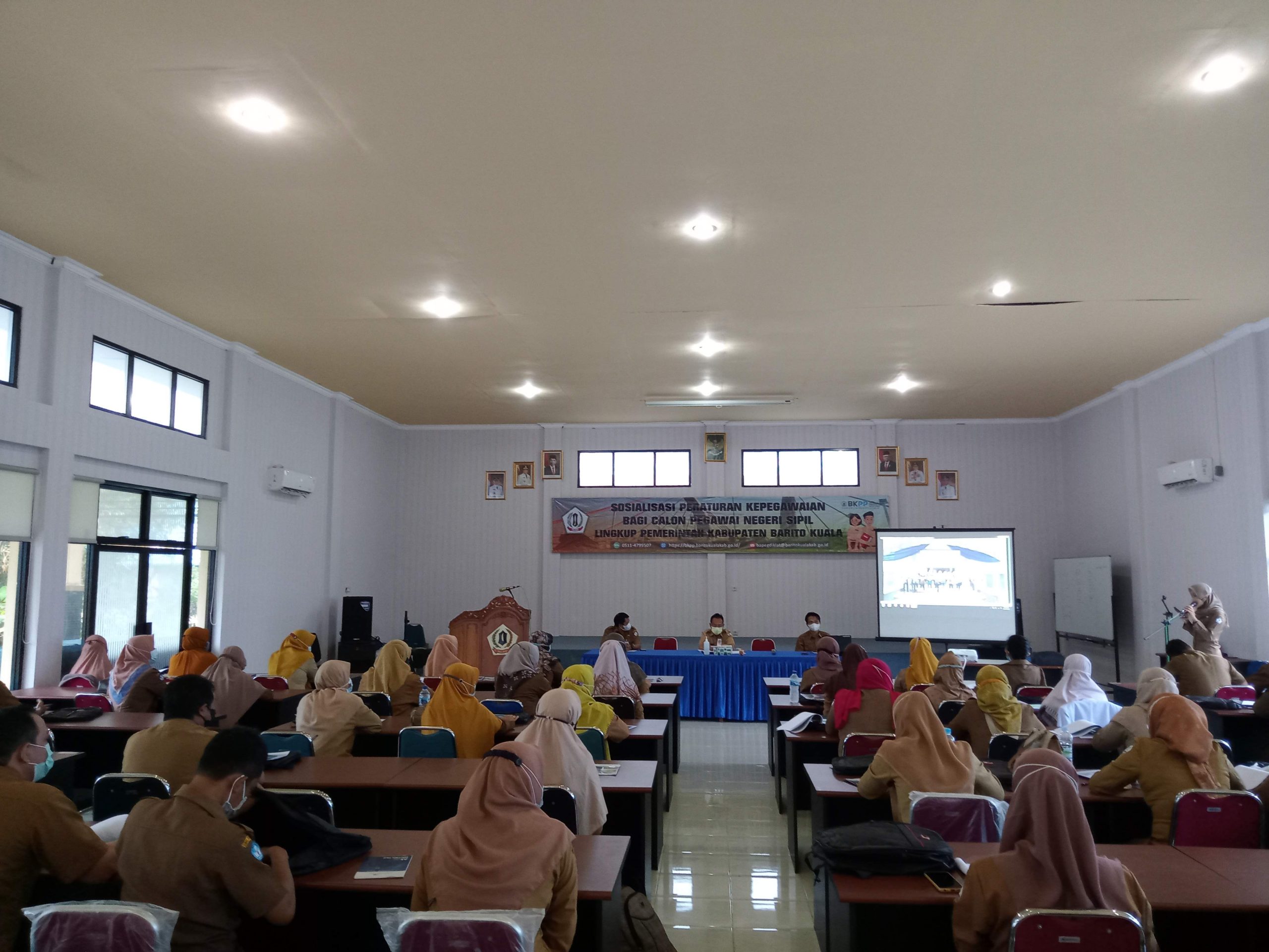 Perkuat Pengetahuan bagi CPNS, BKPP laksanakan Sosialisasi Peraturan Kepegawaian