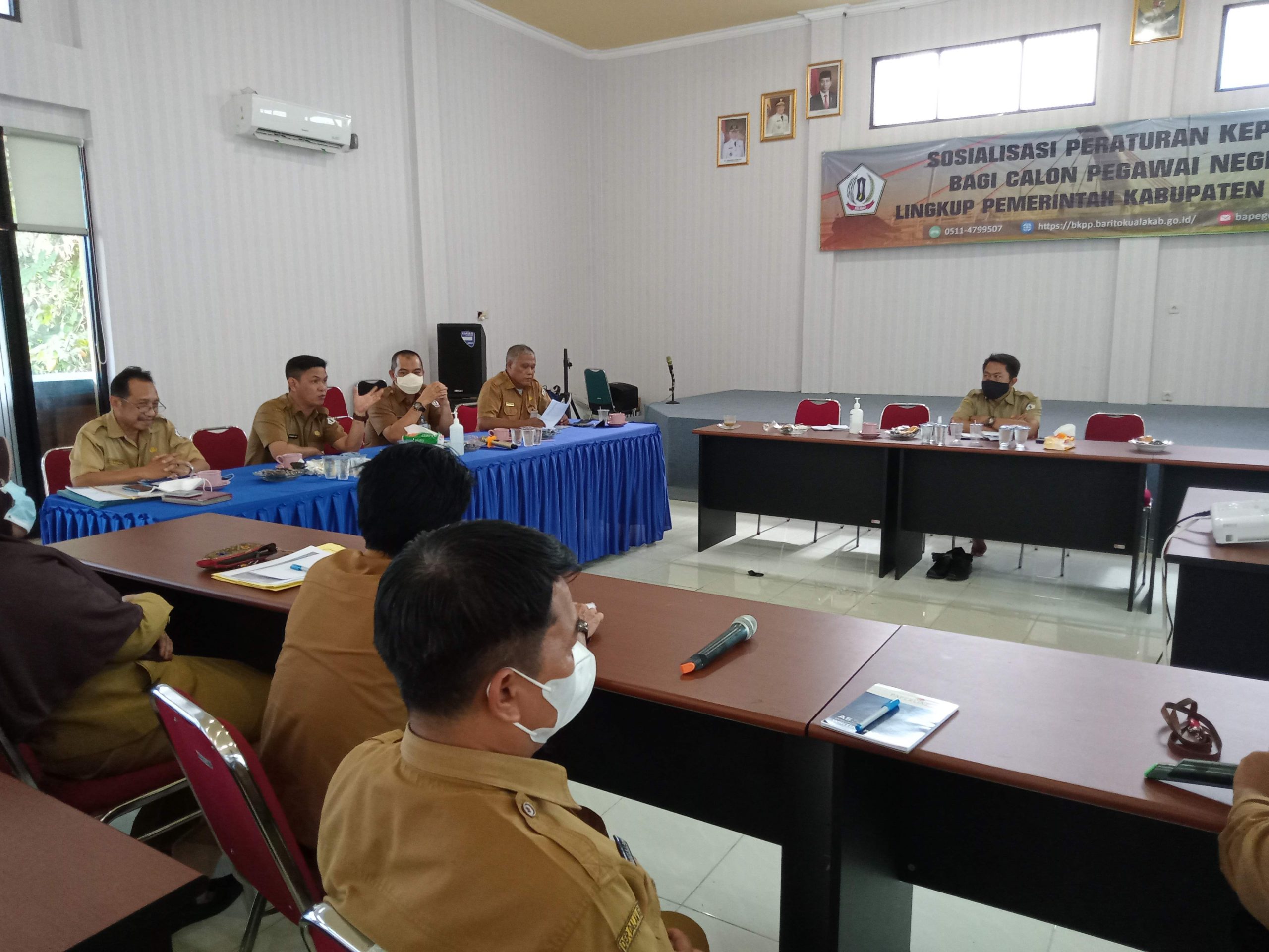 Monitoring pemenuhan MCP, Wabup dan Sekda sambangi BKPP