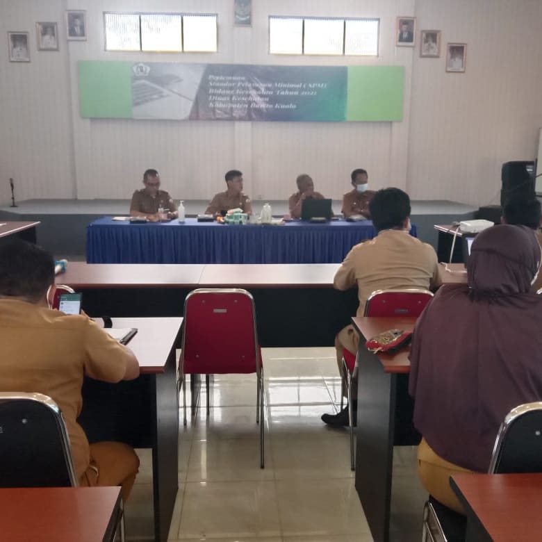 Wabup dan Sekda kembali pantau Pemenuhan MCP BKPP