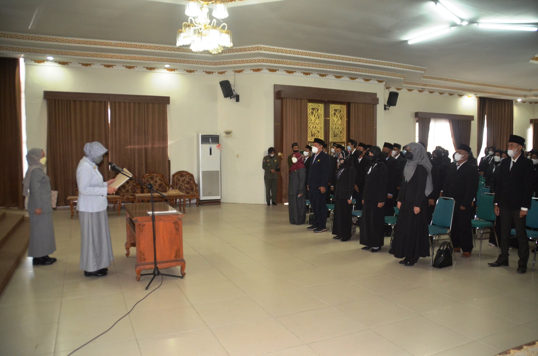 107 Kepsek, Pengawas, dan Penilik Dilantik