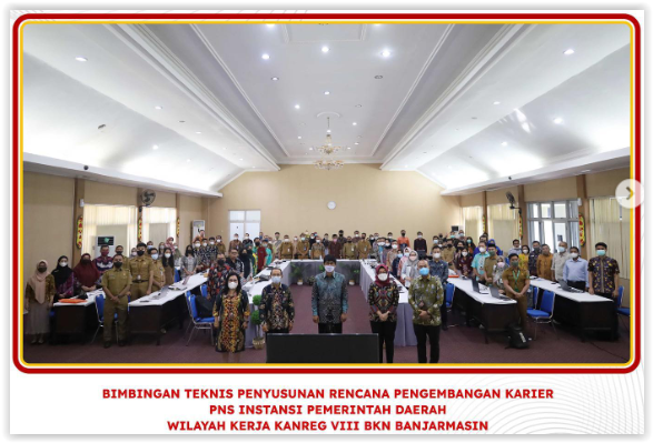 BKPP Batola ikuti Bimtek Penyusunan Rencana Pengembangan Karier