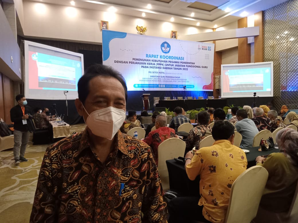 BKPP dan Disdik Barito Kuala Hadiri Rakor PPPK