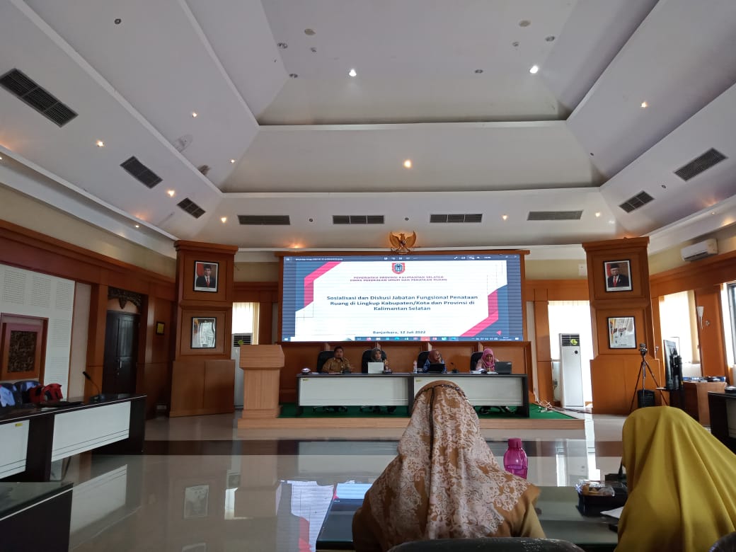 BKPP dan PUPR Batola hadiri Sosialisasi JF Penata Ruang