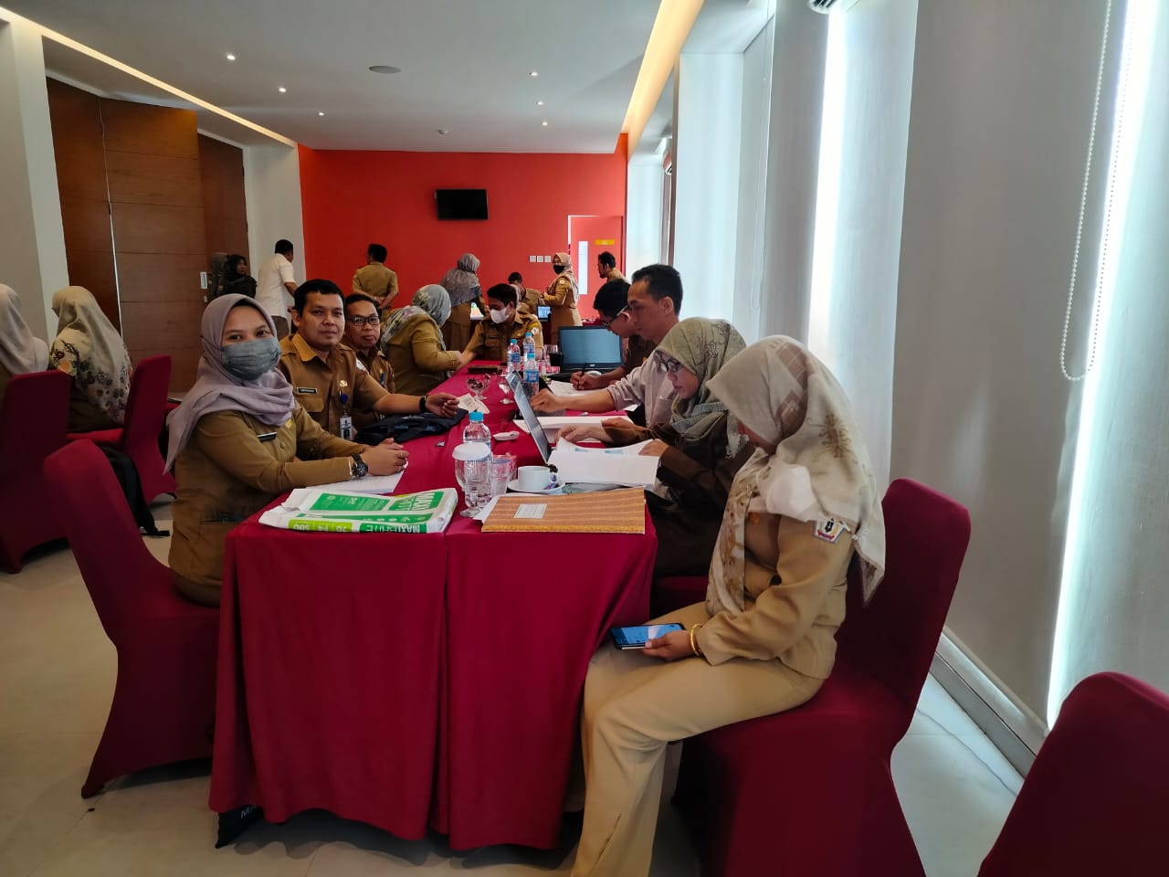 BKPP ikuti Asistensi Perbaikan Dokumen SAKIP Tahun 2021