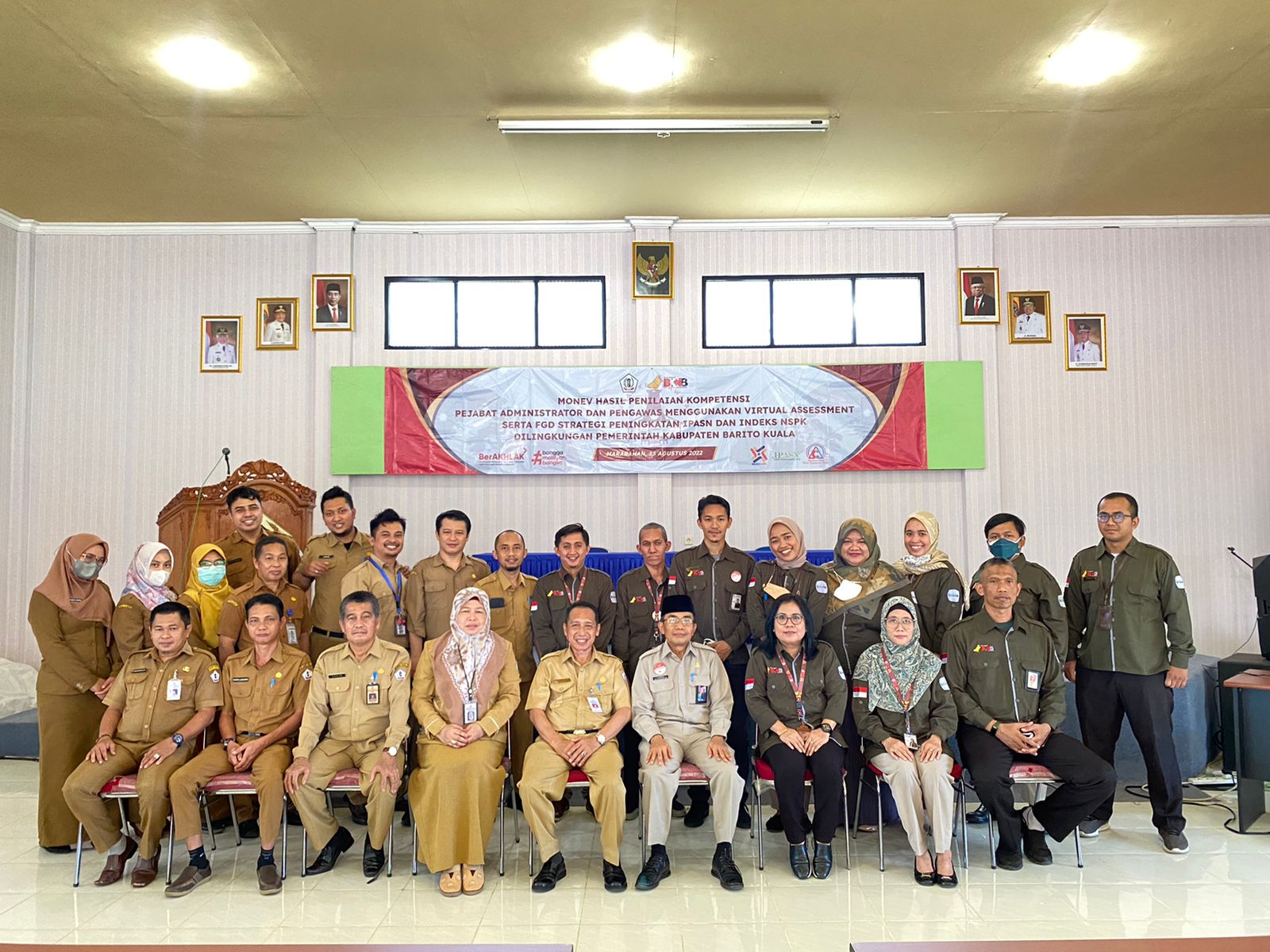 BKN Regional VIII Banjarmasin Kunjungi Barito Kuala.