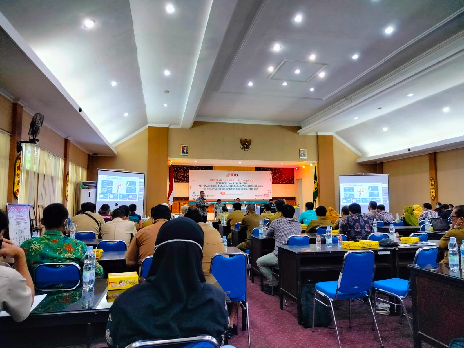 FGD Evaluasi Percepatan Pemutakhiran Data Mandiri dan Pendataan Non-ASN