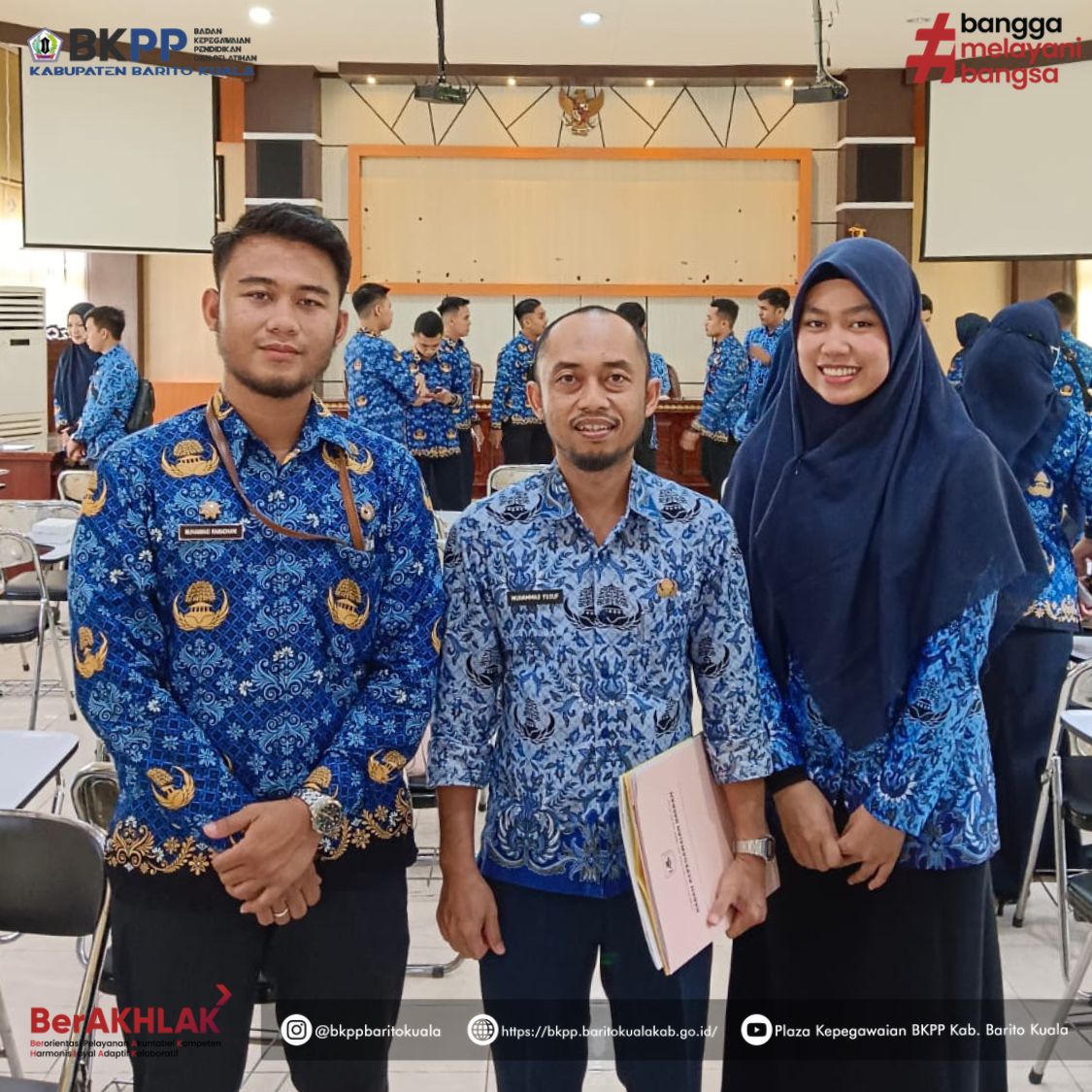 Serah terima Dokumen Kepegawaian Lulusan IPDN Angkatan XXVIII dan XXIX