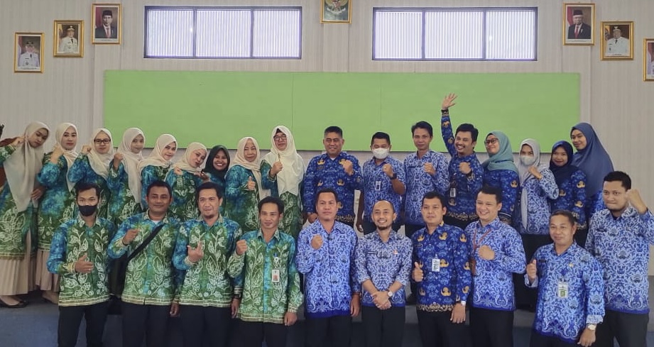 Peningkatan mutu pelayanan, BKPSDM Kotabaru sambangi BKPP Barito Kuala
