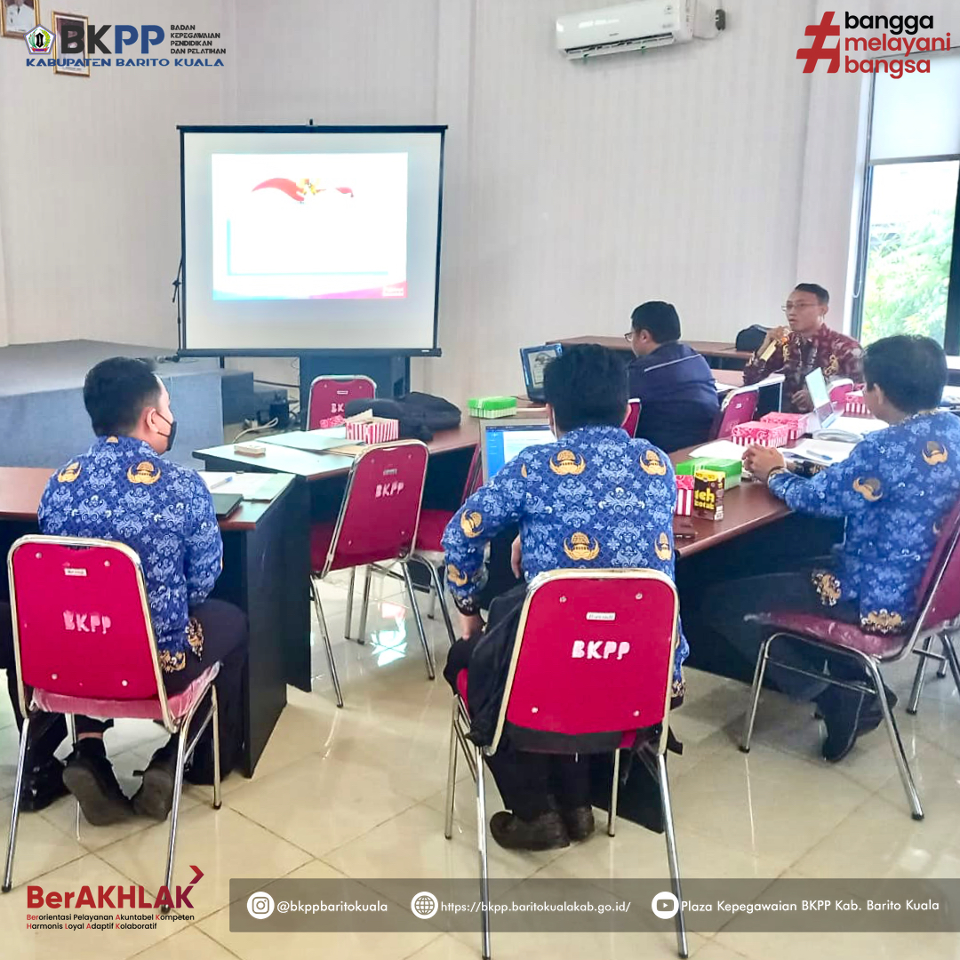 BKPP menerima pendampingan dari BKN Regional VIII