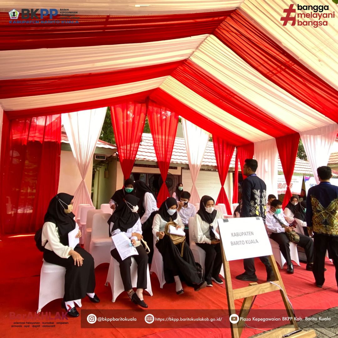 Pelaksanaan tes seleksi Kompetensi PPPK Tahun 2022 hari kedua.
