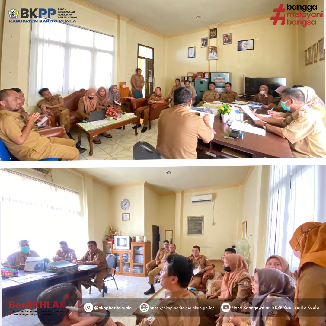 Pastikan penerimaan CASN Tahun 2022 maksimal, BKPP adakan penguatan internal.