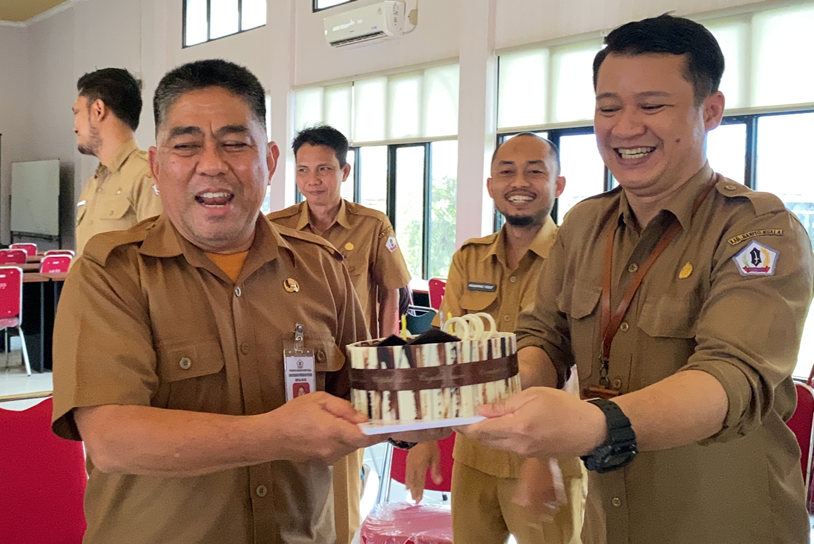 BANJIR UCAPAN ULTAH KE-56, KEPALA BKPP : TERIMA KASIH ATAS DOA