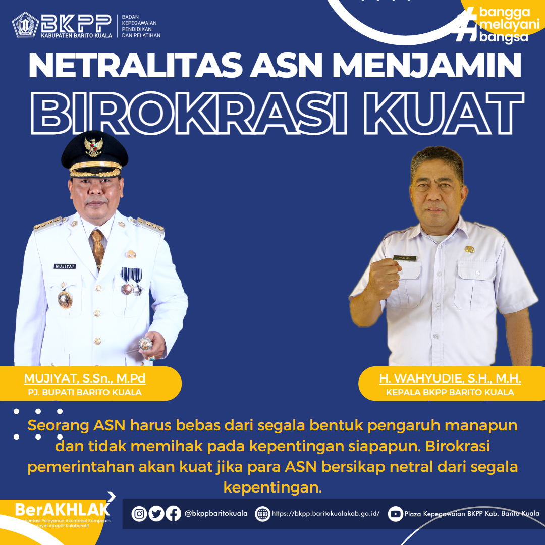 ASN HARUS NETRAL!