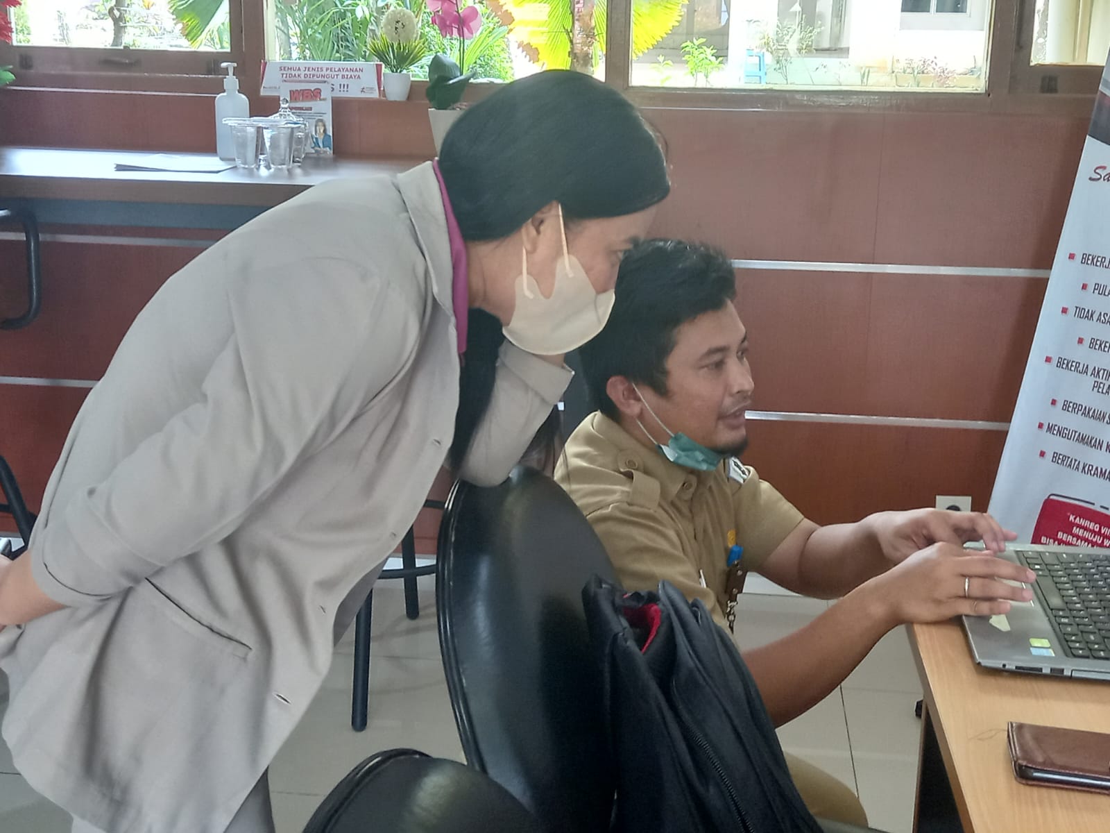 Konsultasi Cetak SK Pensiun ke Kanreg VIII BKN