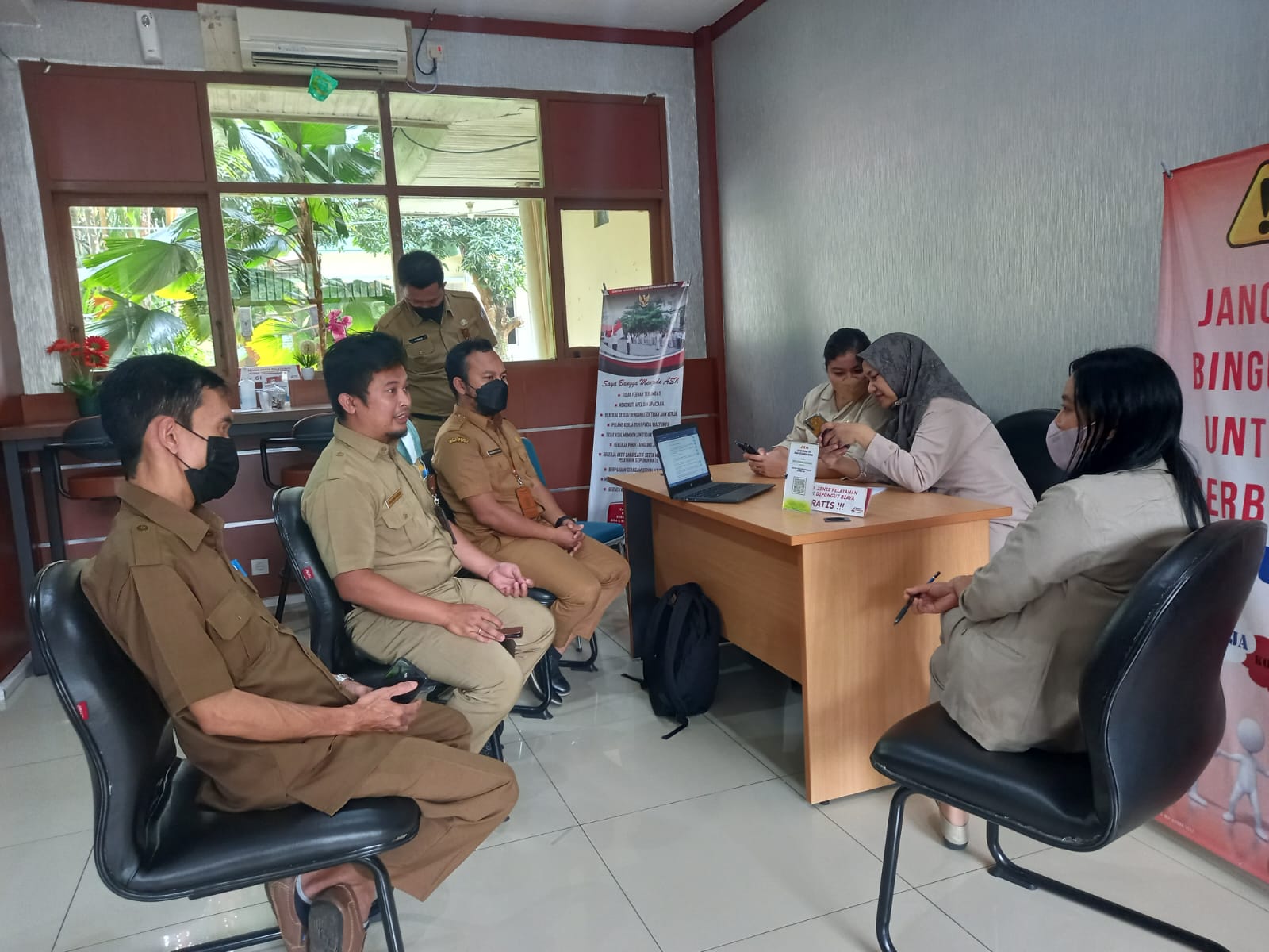 Konsultasikan Penyusunan Kebutuhan ASN, BKPP datangi Kanreg
