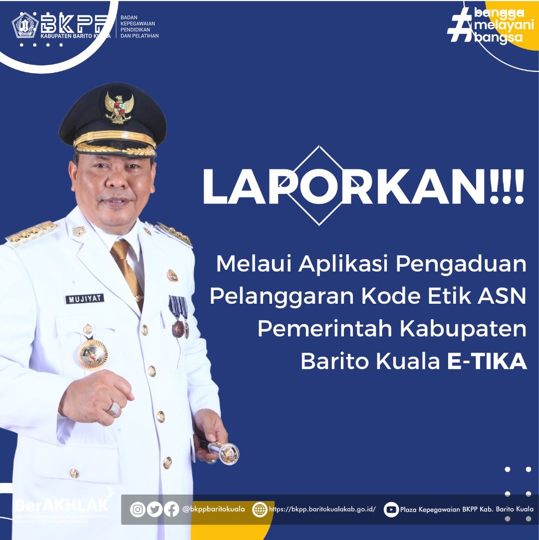 Pengaduan Kode ETIK ASN