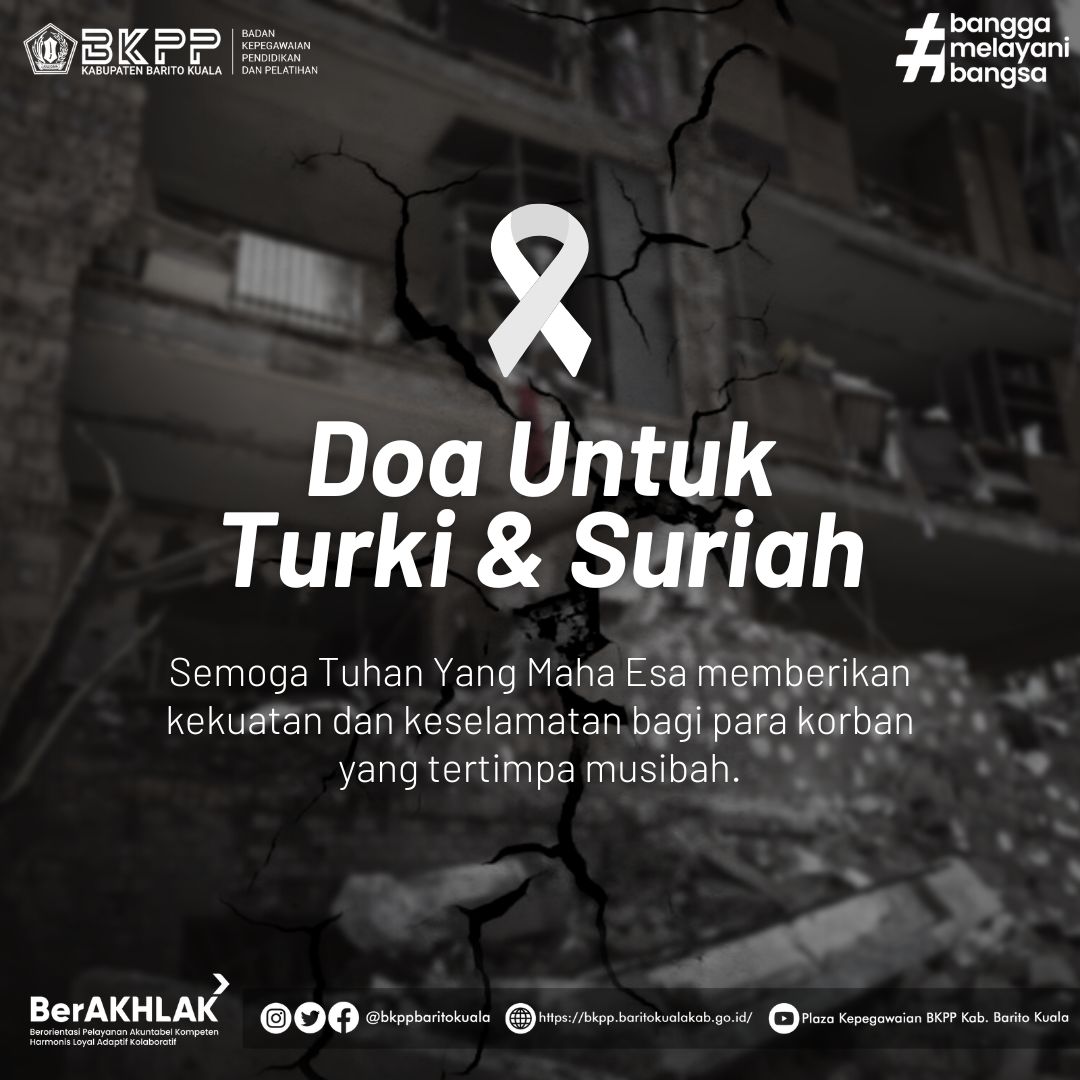 Doa untuk Turki & Suriah