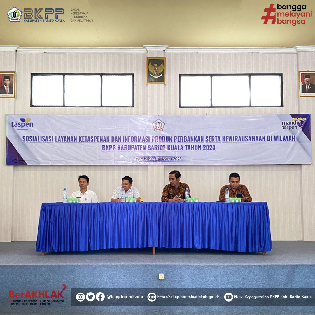 Sosialisasi Pengenalan Produk Bank Mandiri TASPEN ( MANTAP ) dan Program dan Layanan Ketaspenan