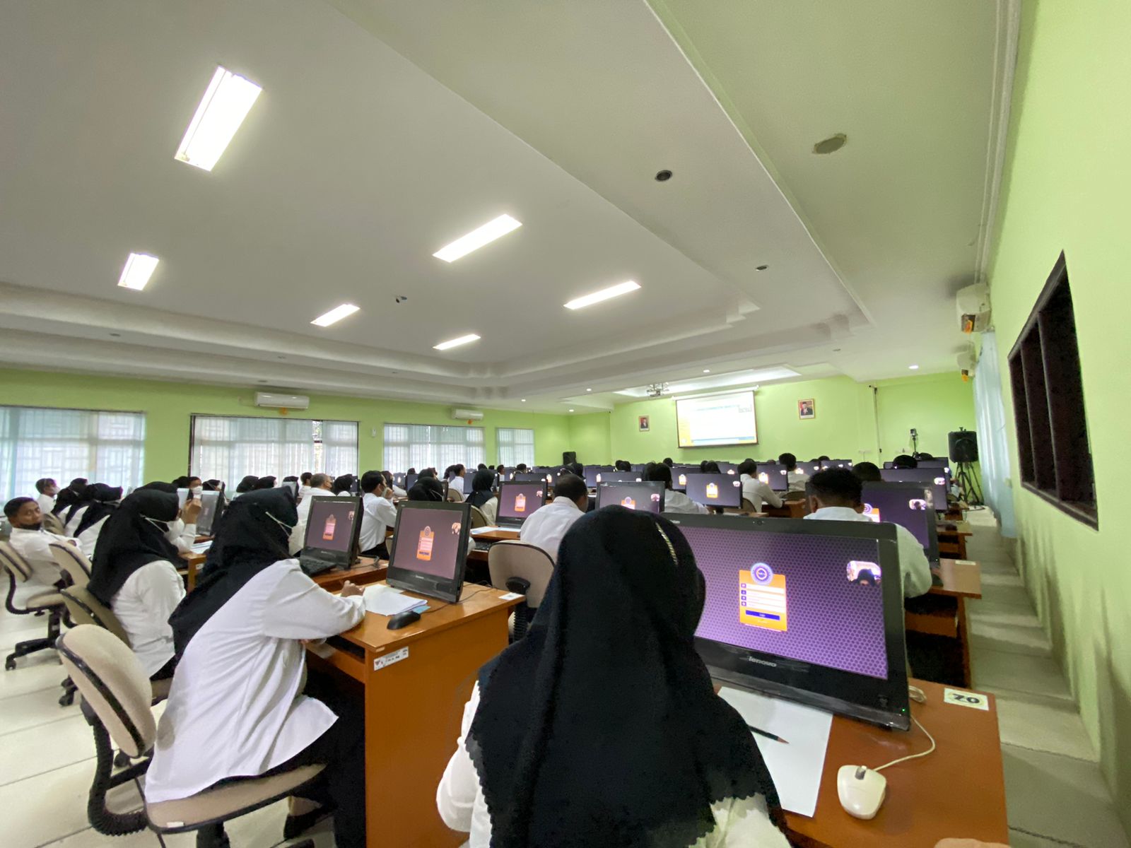 Pelaksanaan tes Seleksi Kompetensi PPPK JF Teknis Lingkup Pemerintah Kabupaten Barito Kuala