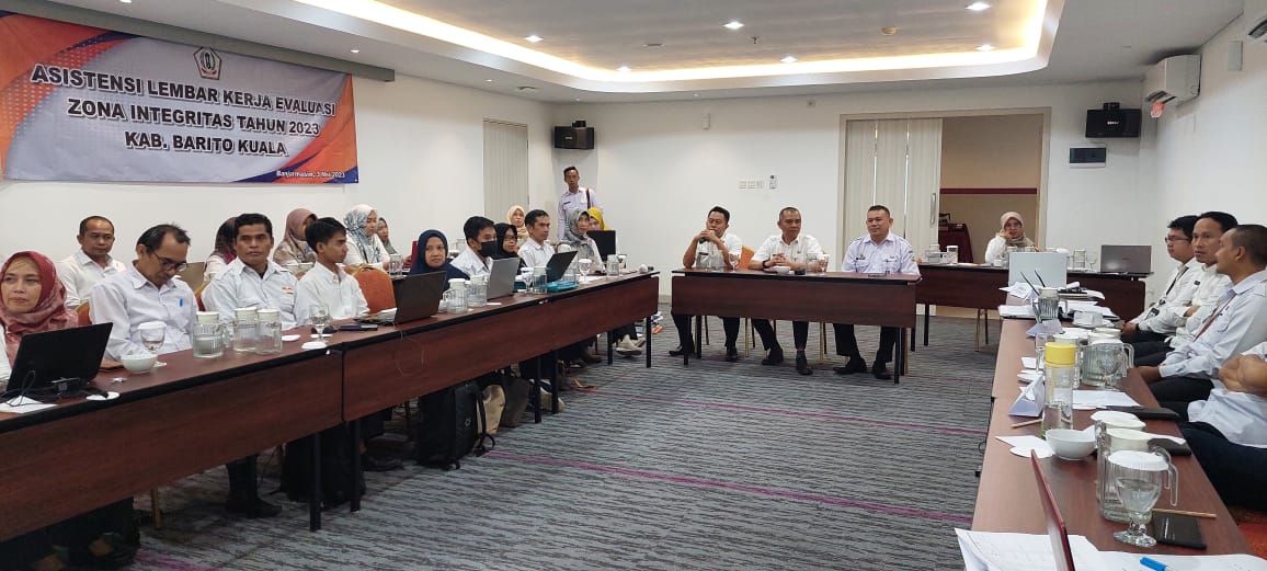 BKPP ikuti Asistensi Pengisian LKE ZI 2023