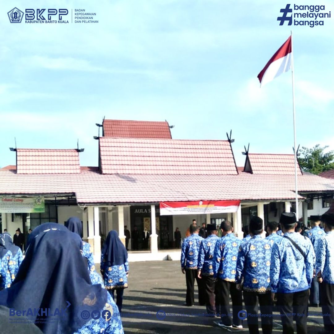 BKPP Barito Kuala ikuti Upacara Peringatan HUT ke-74 Pemerintahan Gubernur Tentara ALRI Divisi IV Pertahanan Kalimantan Tahun 2023