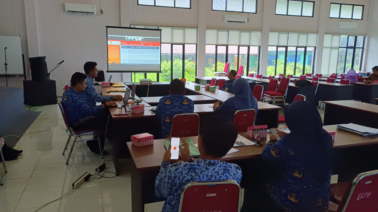Sekda dampingi BKPP Hadiri Klarifikasi Hasil Verifikasi Mandiri Penerapan Sistem Merit 2023