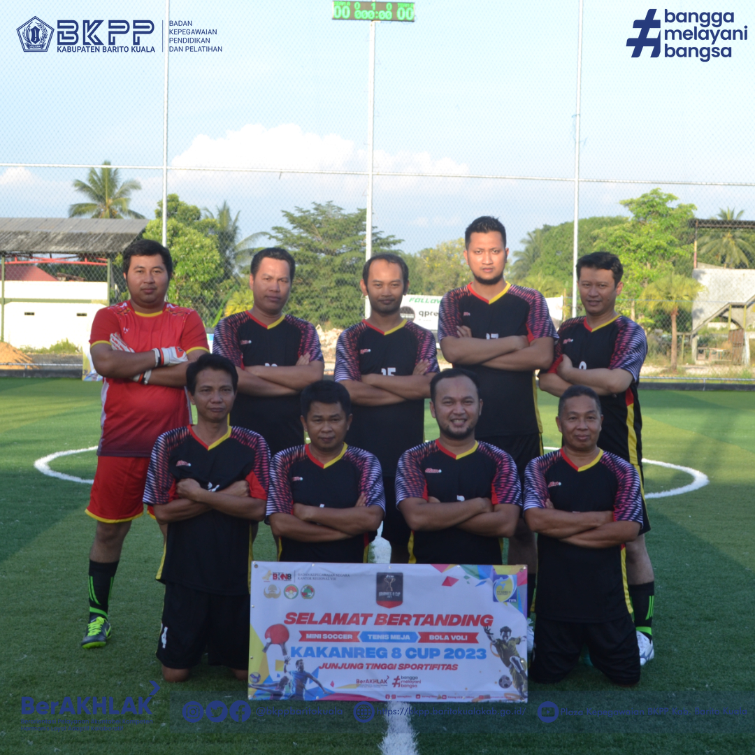Pertandingan Persahabatan Mini Soccer Menguatkan Tali Silaturahmi Antar Instansi