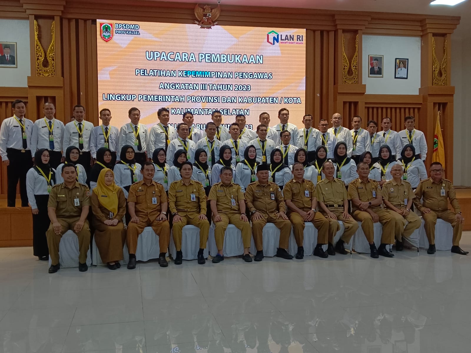 Kepala BKPP Batola hadiri Pembukaan PKP Akt III 2023