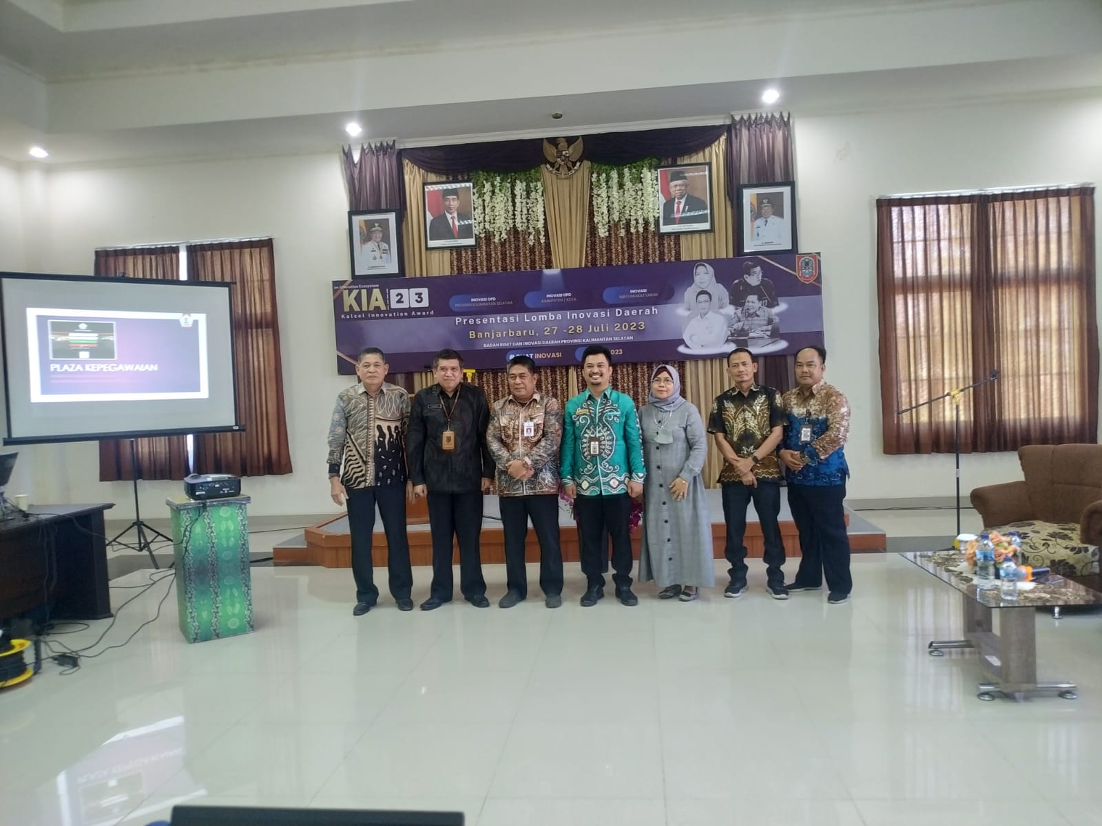 Presentasi dan Wawancara Top 10 KIA 2023 : Plaza Kepegawaian