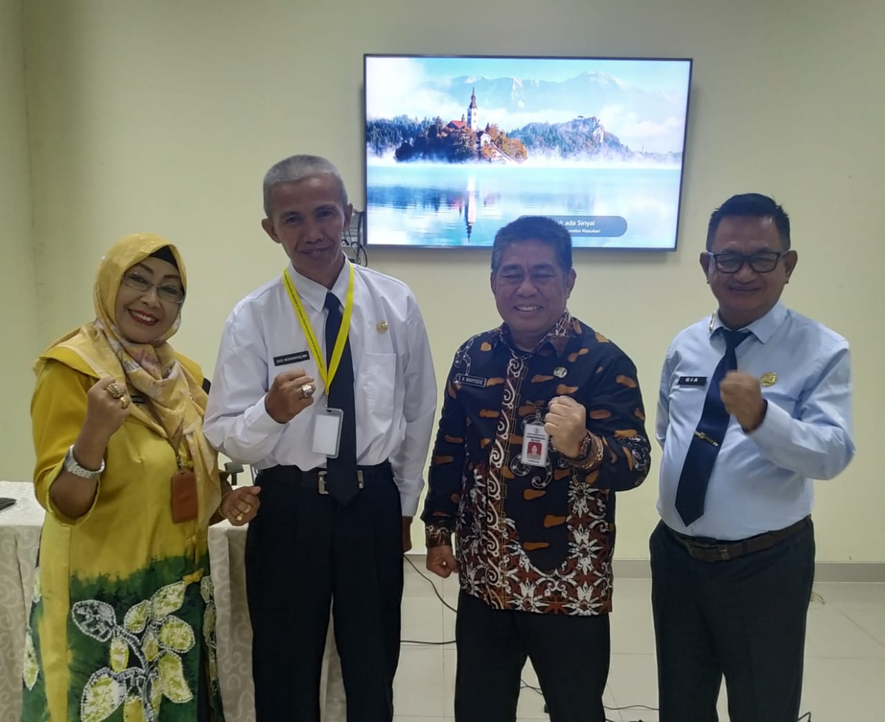 Wahyudie mentori Camat Tabunganen