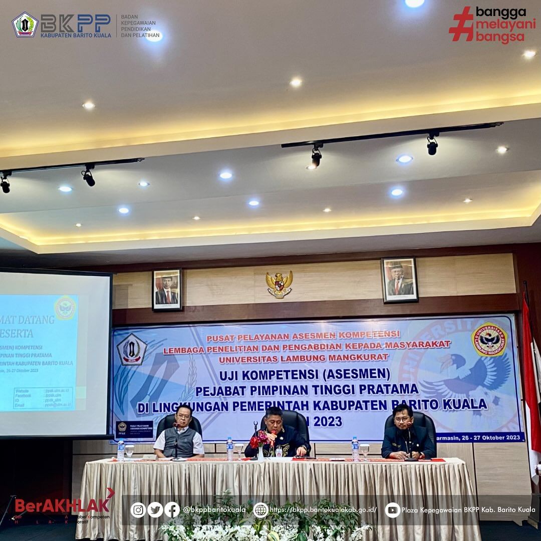 23 Pejabat Pimpinan Tinggi Pratama ikuti Asesmen Hari Pertama