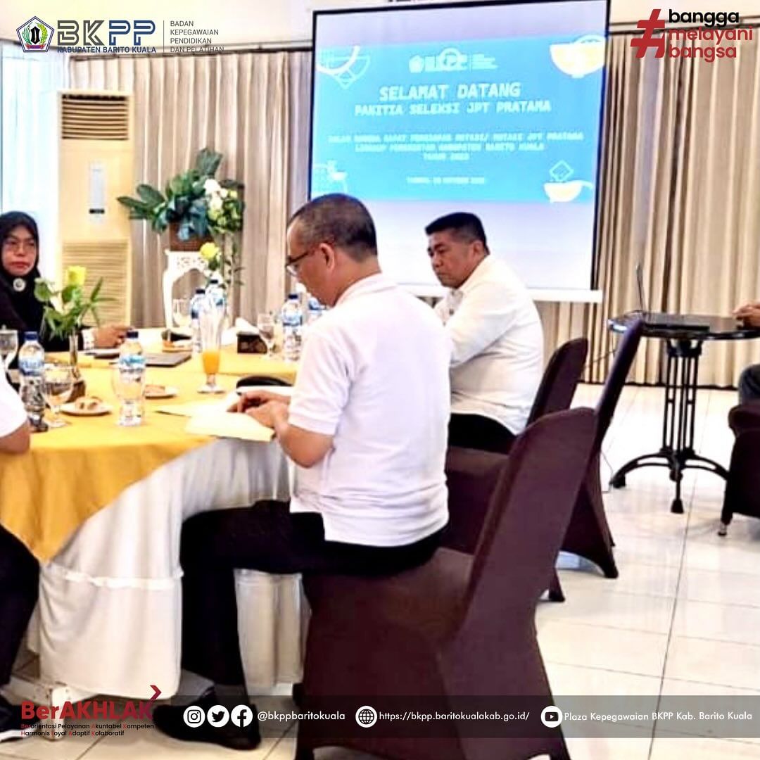 Batola siapkan Uji Kompetensi Pejabat Pimpinan Tinggi Pratama