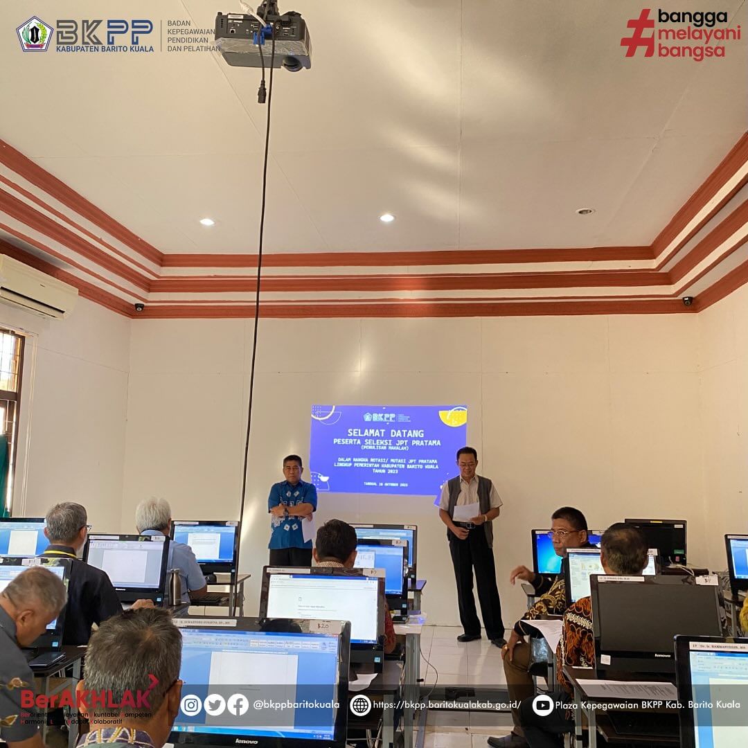 PPTP Lakukan Penulisan Makalah di BKPP
