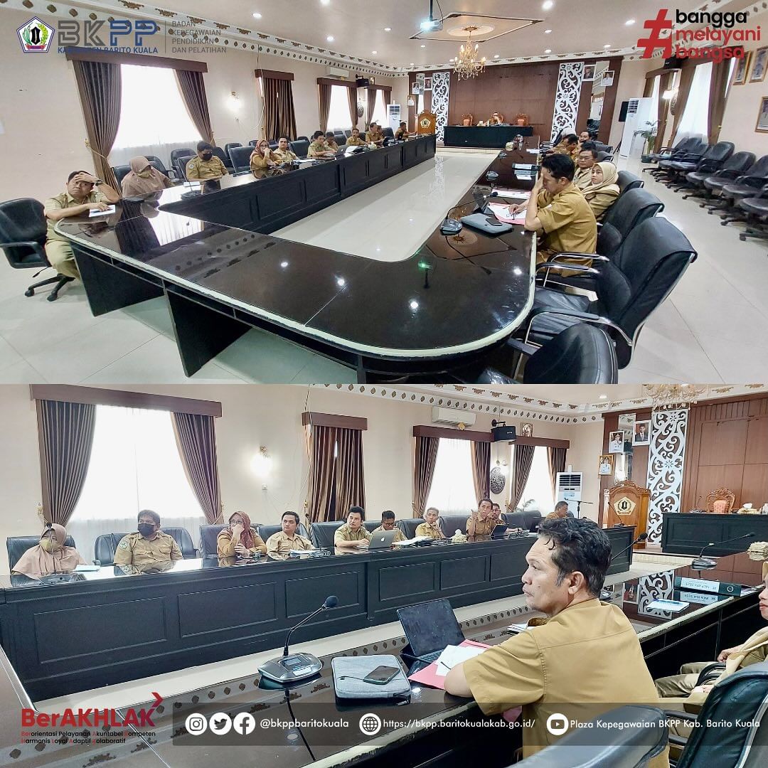 Cek Pemenuhan MCP KPK, BKPP Hadiri Evaluasi