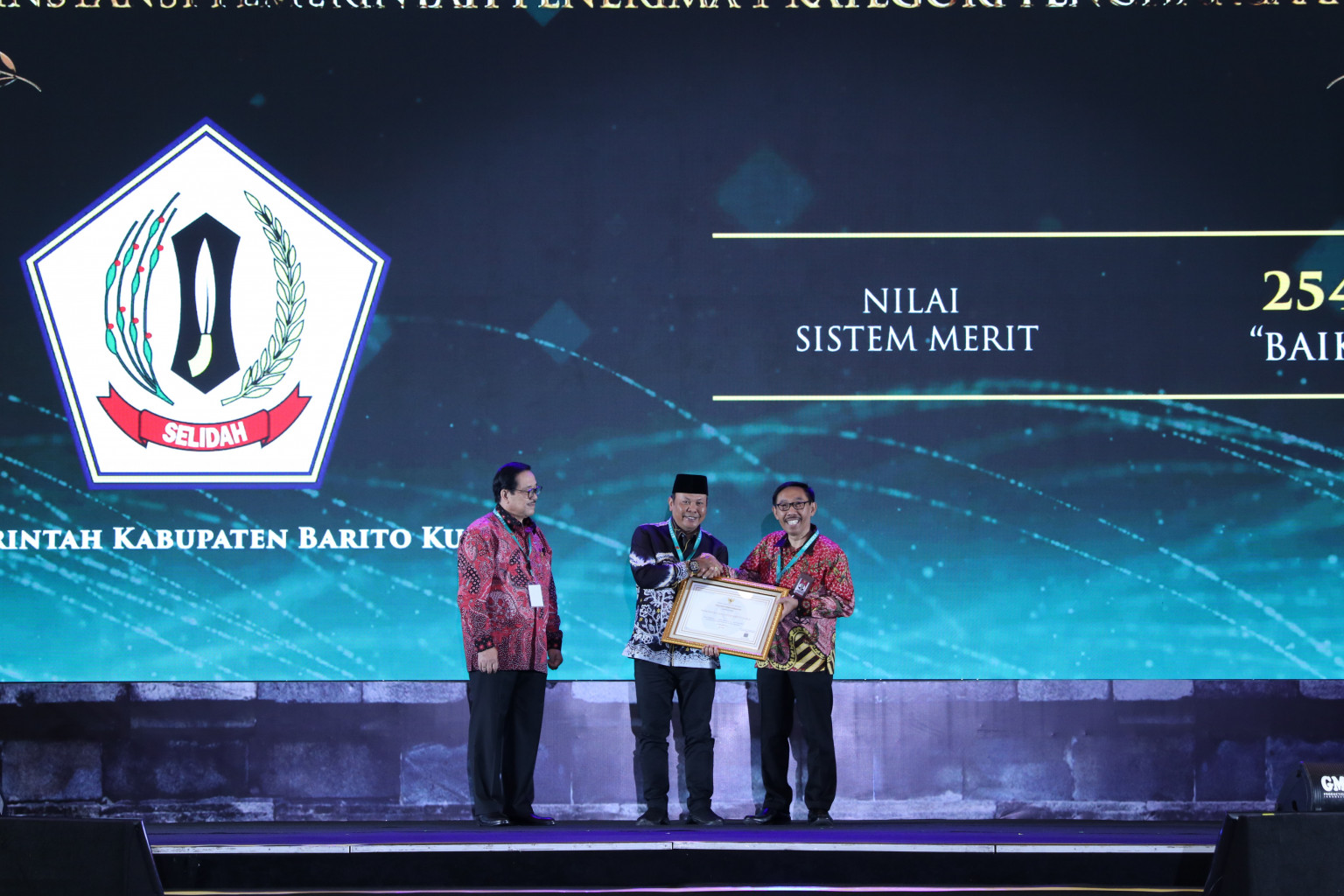 Batola Raih Penghargaan Anugerah Meritokrasi KASN 2023