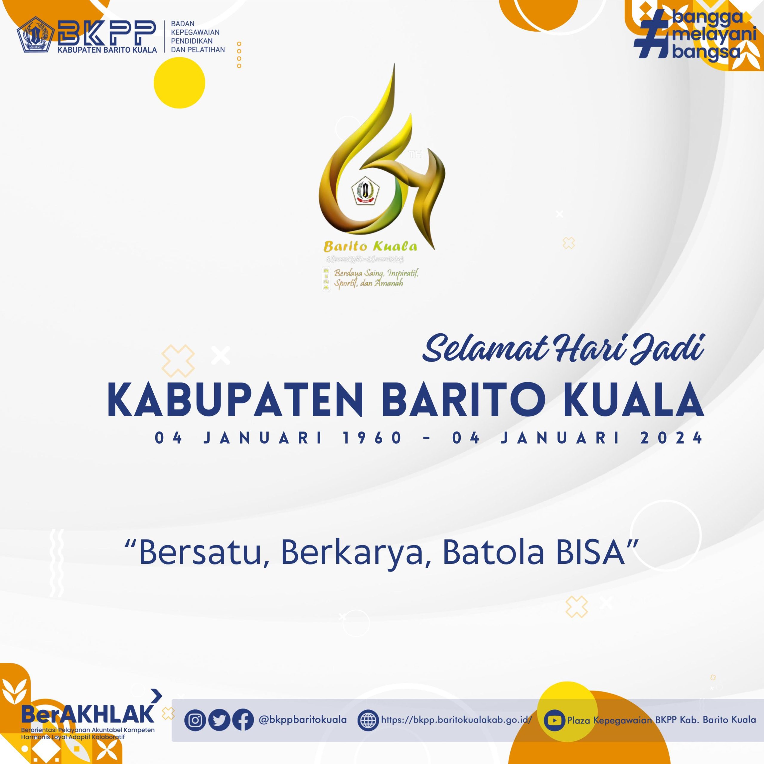 HUT Batola ke-64