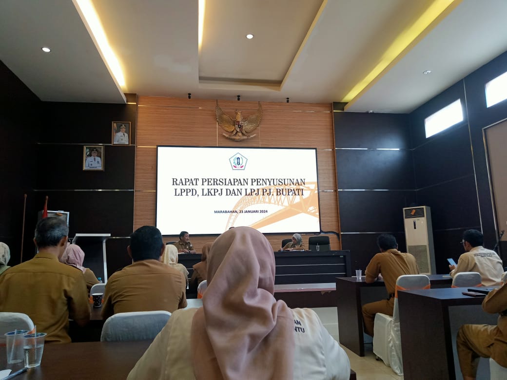 Siapkan LPJ Pj. Bupati Triwulan I 2024, BKPP ikuti Rapat
