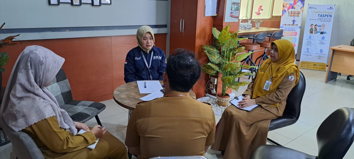 Konsultasikan Ujikom JF SDMA, BKPP datangi Kanreg