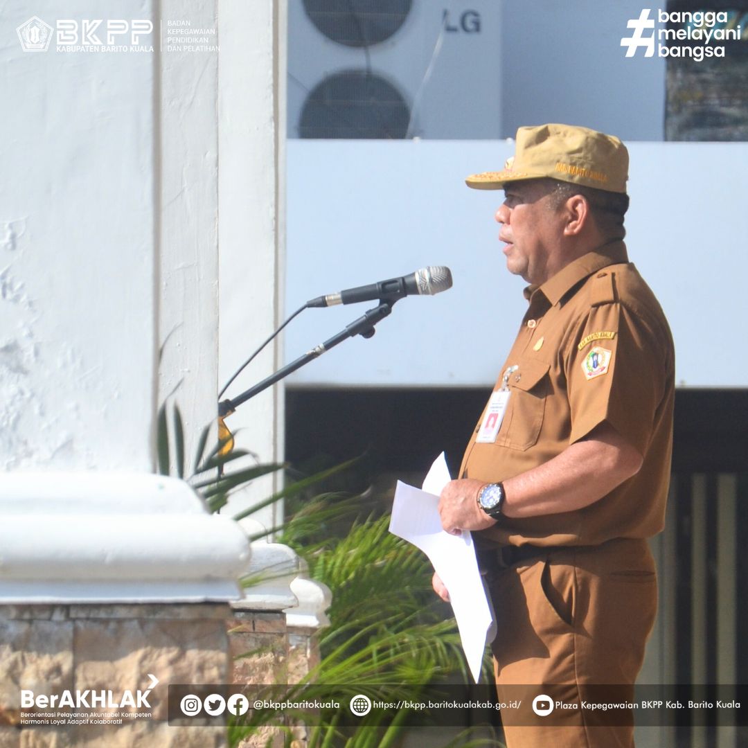 Pimpin Apel Rutin, Yudie kembali ingatkan terkait Pengadaan ASN dan Netralitas ASN