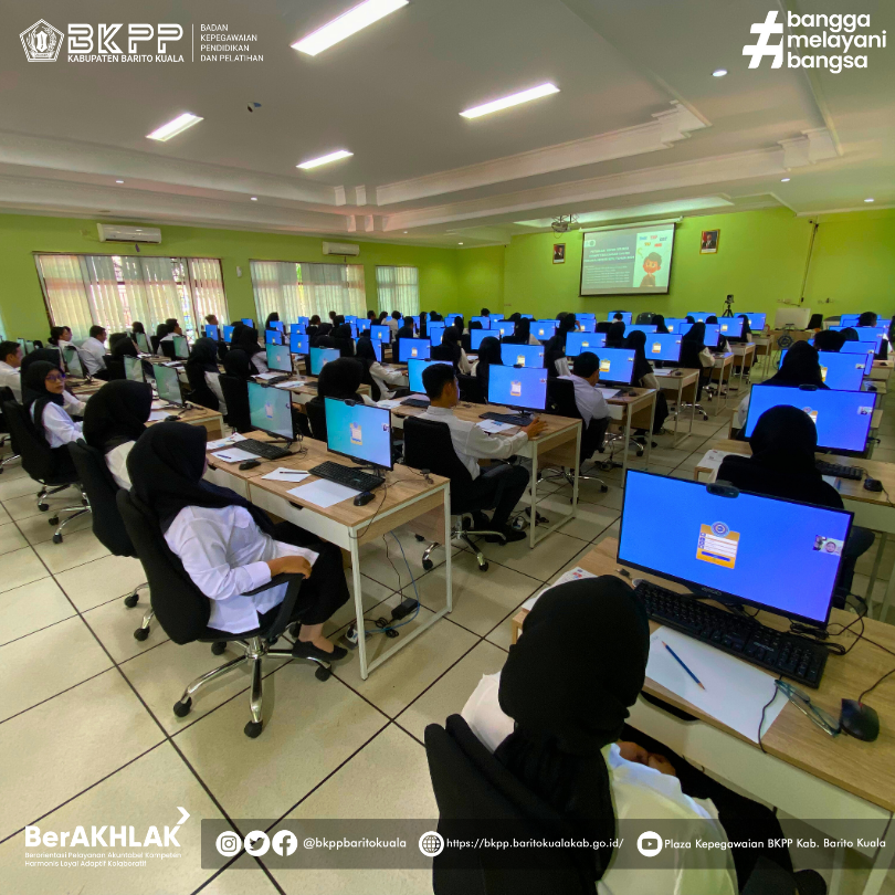 Pelaksanaan tes Seleksi Kompetensi Dasar CPNS hari terakhir