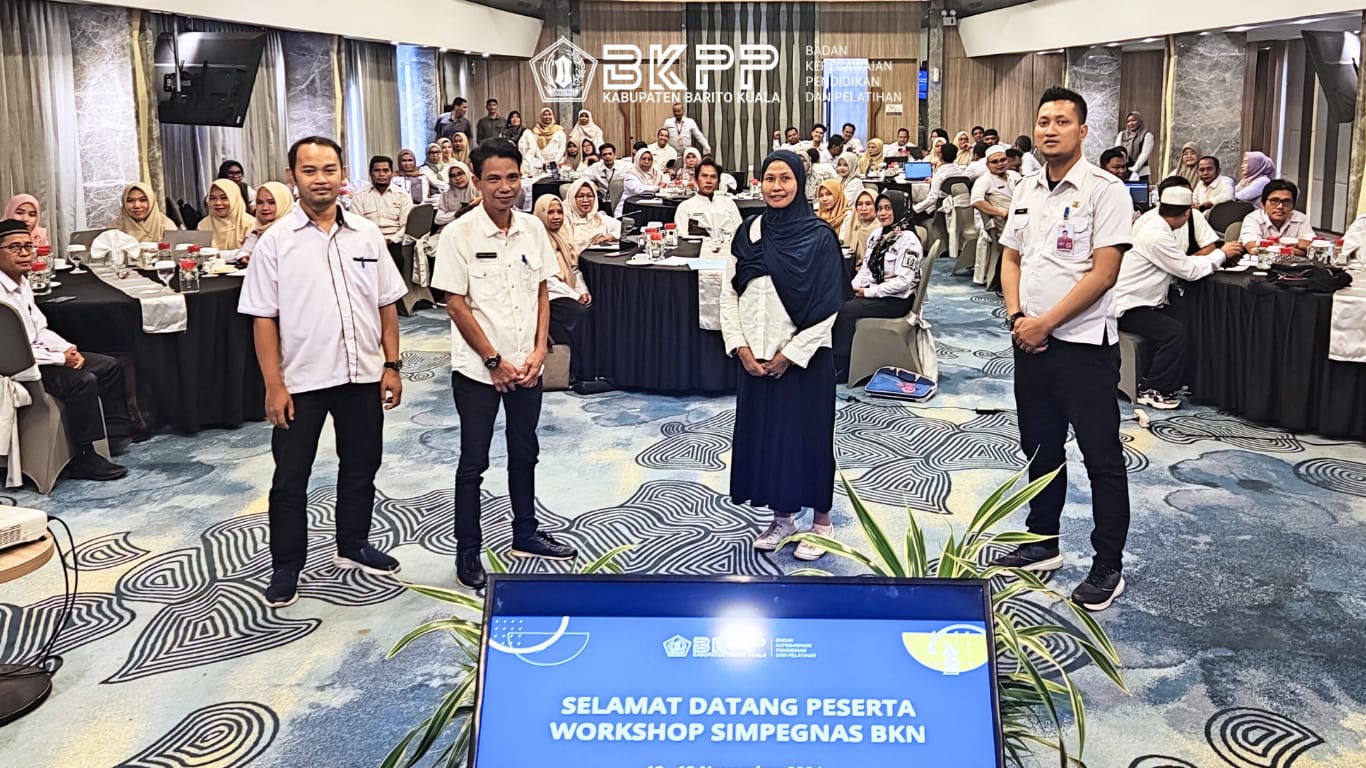 Tingkatkan Efisiensi Pengelolaan Data Kepegawaian, BKPP Adakan Workshop SIMPEGNAS BKN