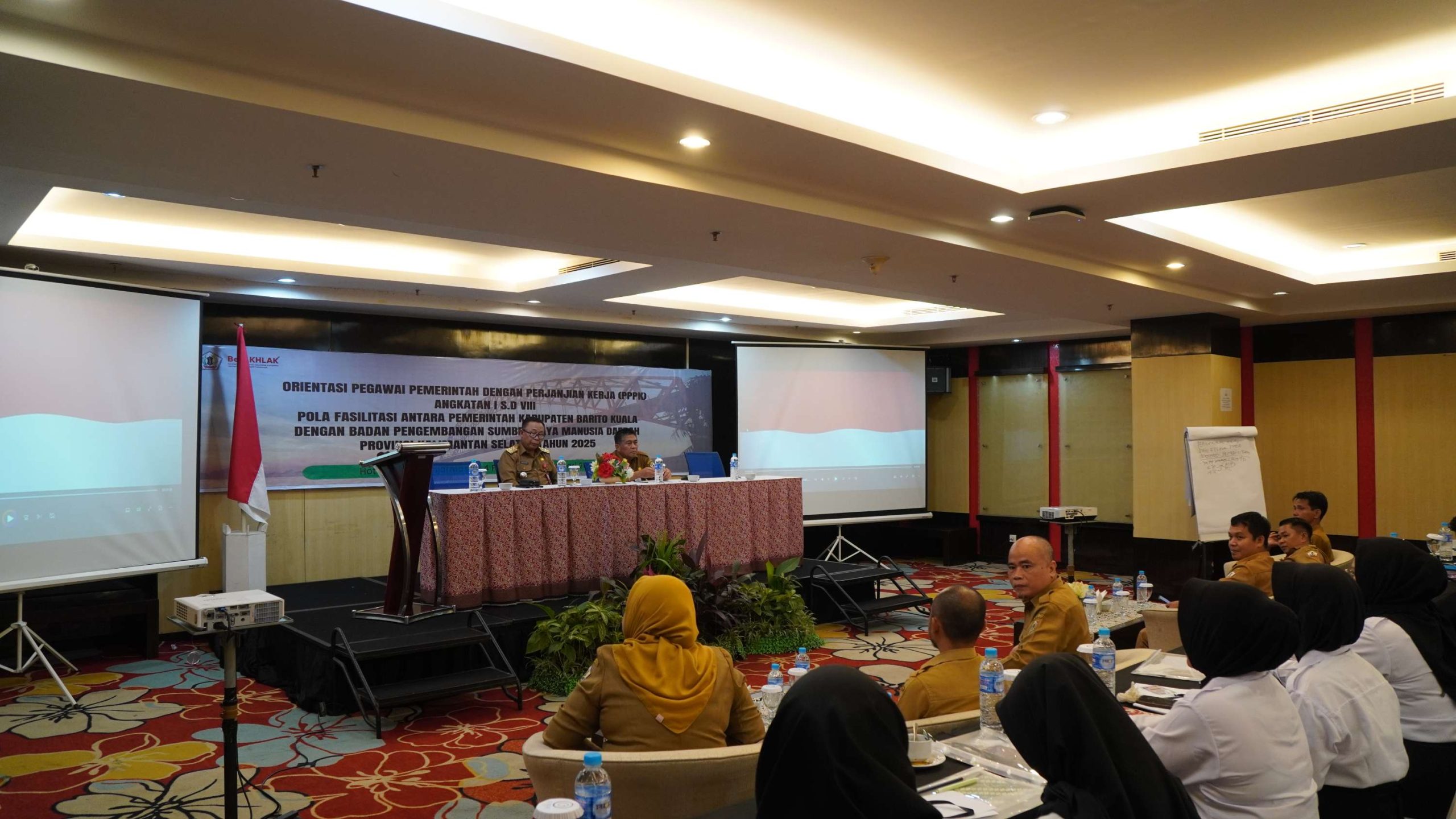 KEGIATAN ORIENTASI PEGAWAI PEMERINTAH DENGAN PERJANJIAN KERJA KABUPATEN BARITO KUALA BEKERJASAMA DENGAN BPSDMD PROVINSI KALIMANTAN SELATAN TAHUN ANGGARAN 2025